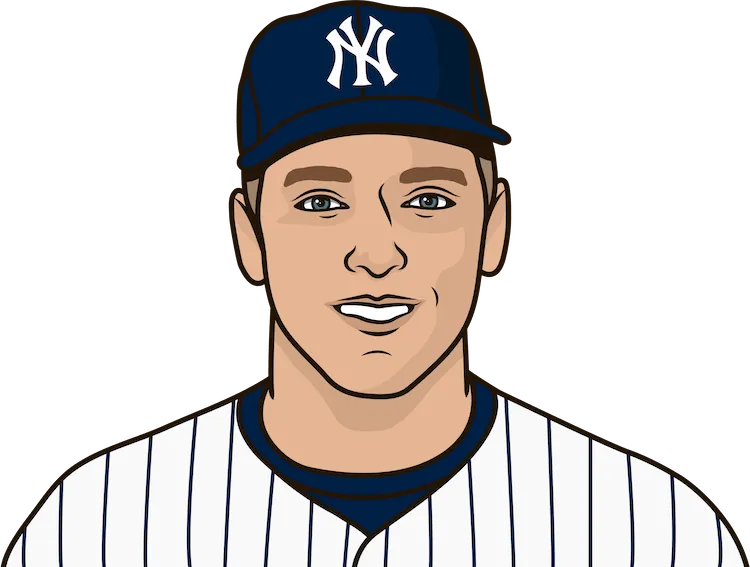 Illustration of Roger Maris wearing the New York Yankees uniform