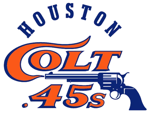 Logo for the 1962 Houston Colt .45's
