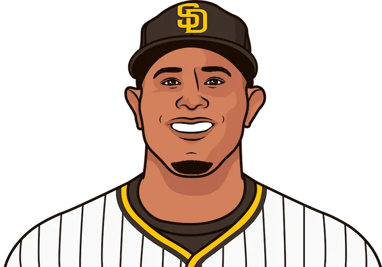 Illustration of Manny Machado wearing the San Diego Padres uniform