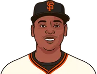 giants vs lhp last 7 games