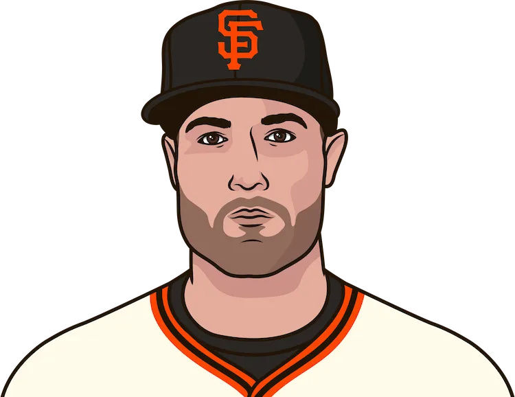 Illustration of Robbie Ray wearing the San Francisco Giants uniform