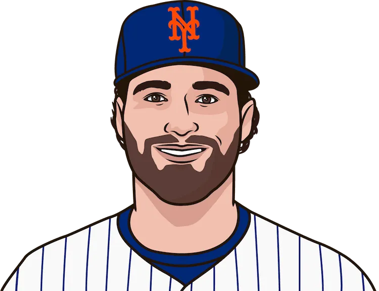 Illustration of Daniel Murphy wearing the New York Mets uniform