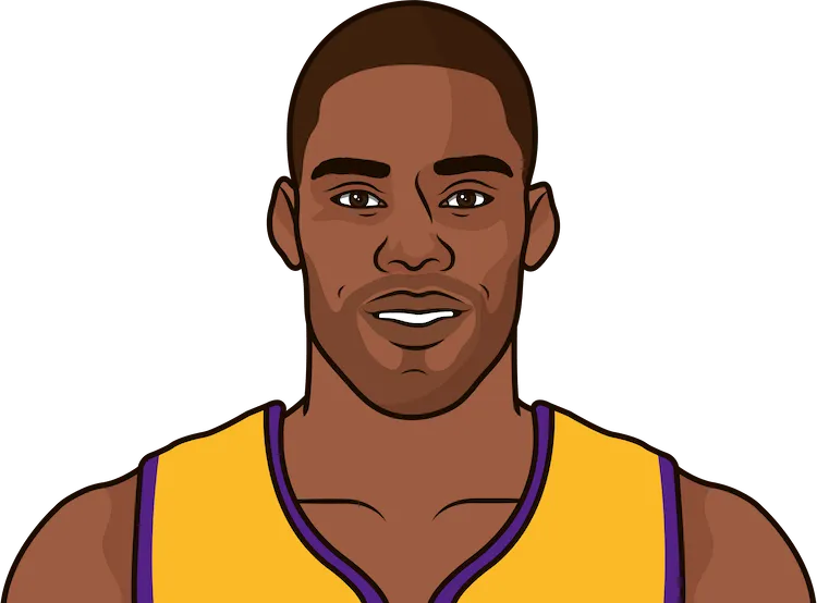 antawn jamison stats with the lakers