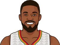 jabari parker stats with the hawks