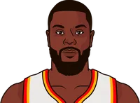 lance stephenson stats with the hawks