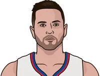 jj redick vs nop last 5 game