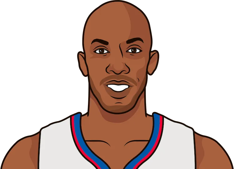 chauncey billups stats with the clippers