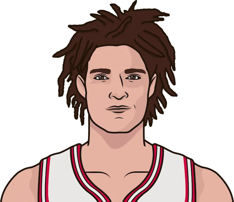 Illustration of Robin Lopez wearing the Chicago Bulls uniform