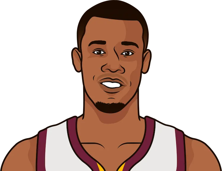 rodney hood stats with the cavaliers