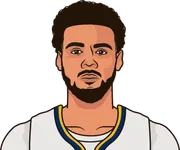 Illustration of Cameron Johnson wearing the Denver Nuggets uniform