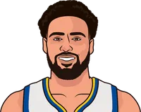 klay thompson most threes in a game