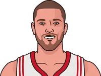 chandler parsons most threes in a game