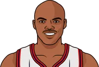 nba char barley stats vs shaq o'neal