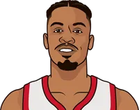 green stats in his last 5 games