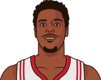 kyle lowry stats with the rockets