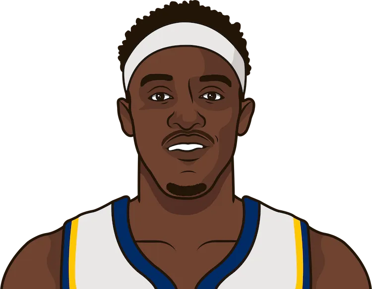 Illustration of Pascal Siakam wearing the Indiana Pacers uniform