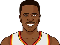 kenny smith stats with the hawks