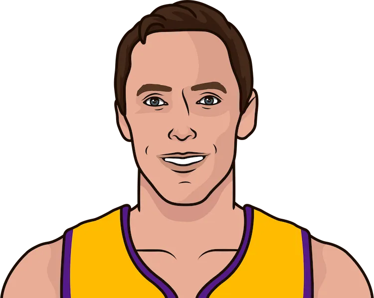 steve nash stats with the lakers