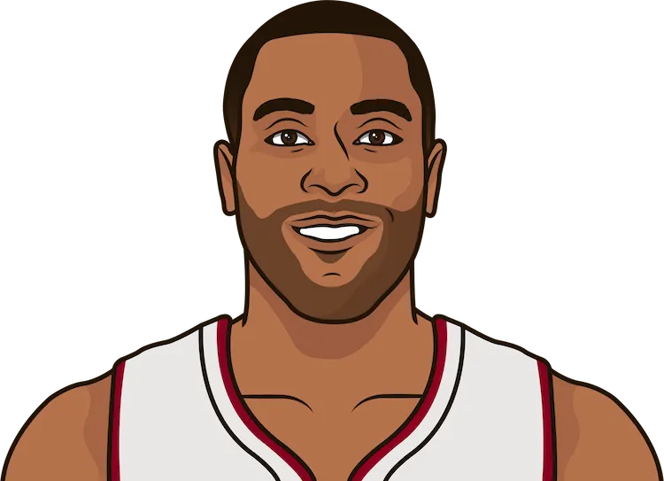 Illustration of Wayne Ellington wearing the Miami Heat uniform