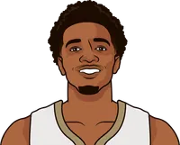 herb jones last 30 games vs spurs