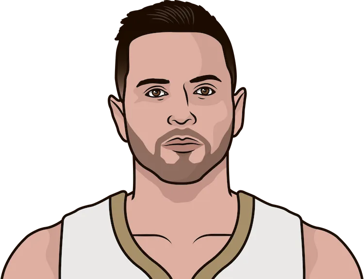 jj redick stats with the pelicans