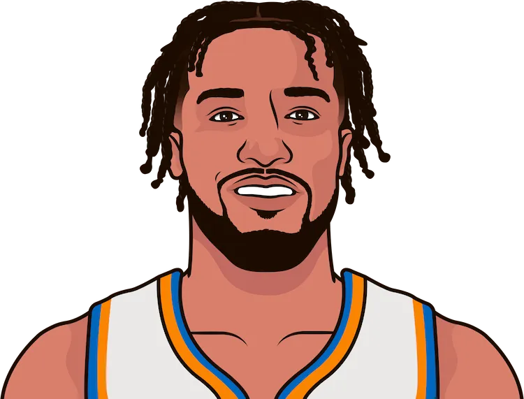 Illustration of Jalen Brunson wearing the New York Knicks uniform