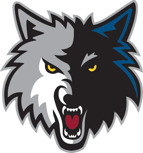 Logo for the 1999-00 Minnesota Timberwolves