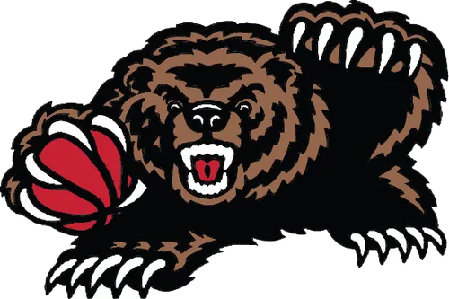 Logo for the 1995-96 Vancouver Grizzlies