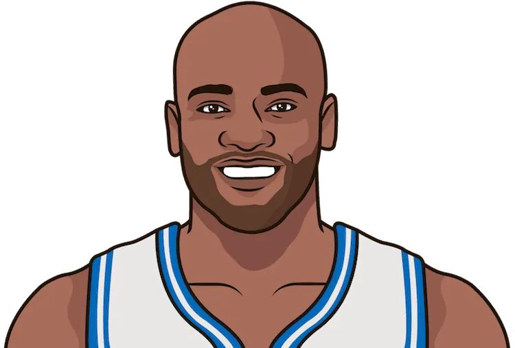 vince carter stats with the magic