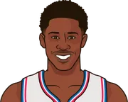 Illustration of VJ Edgecombe wearing the Philadelphia 76ers uniform