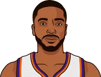 mikal bridges stats vs nyk