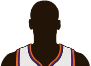 Illustrated silhouette of a player wearing the Phoenix Suns uniform