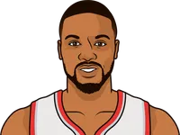 most threes by a blazers player in one game in history