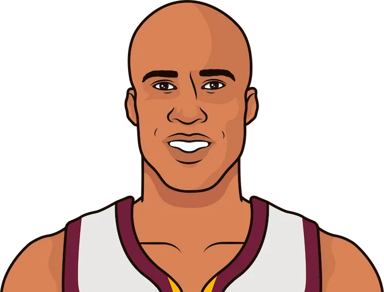 richard jefferson stats with the cavaliers