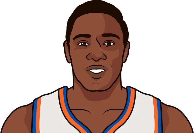 Illustration of Willis Reed wearing the New York Knicks uniform