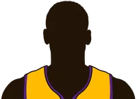 Illustration of Tom Hawkins wearing the Los Angeles Lakers uniform