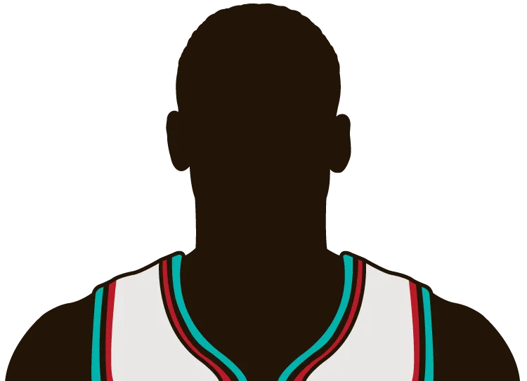 Illustration of Lawrence Moten wearing the Vancouver Grizzlies uniform