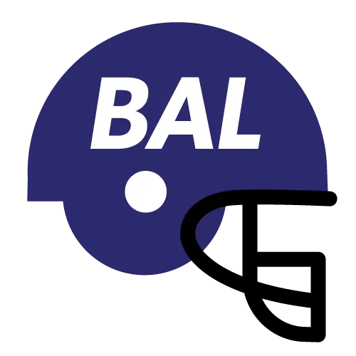 Logo for the 1997 Baltimore Ravens