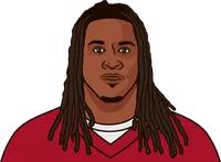 How many rushing yards did Devonta Freeman have last season?