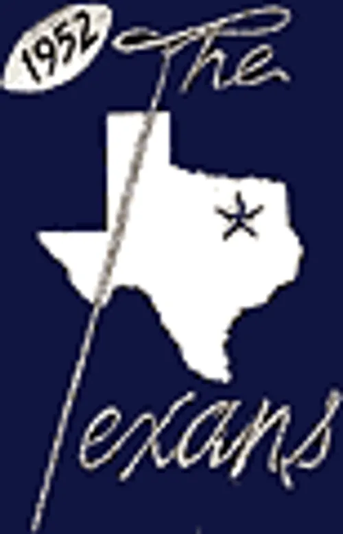 Logo for the 1952 Dallas Texans