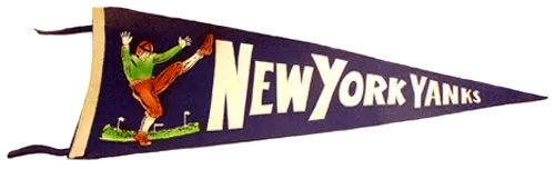 Logo for the 1949 New York Bulldogs