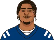 Illustration of Jonathan Taylor wearing the Indianapolis Colts uniform