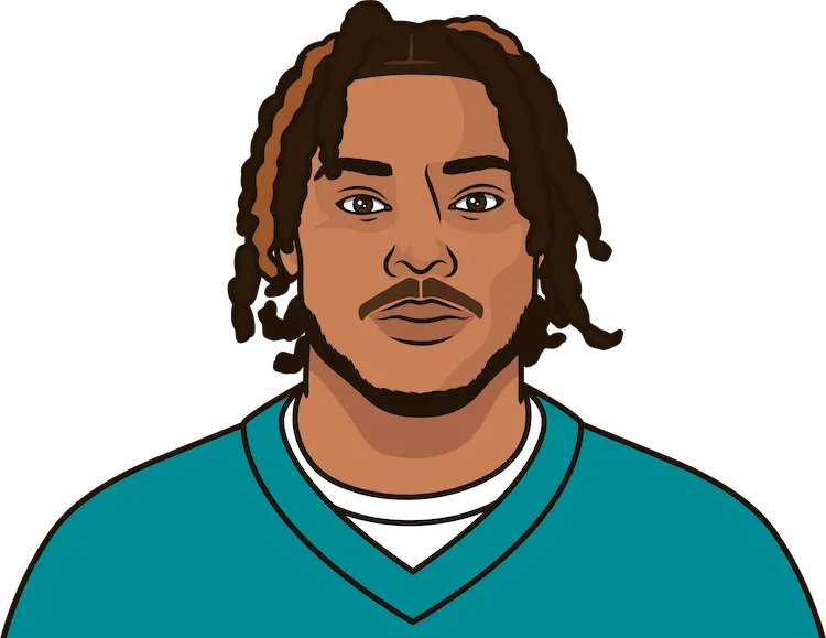 Illustration of Jalen Ramsey wearing the Miami Dolphins uniform