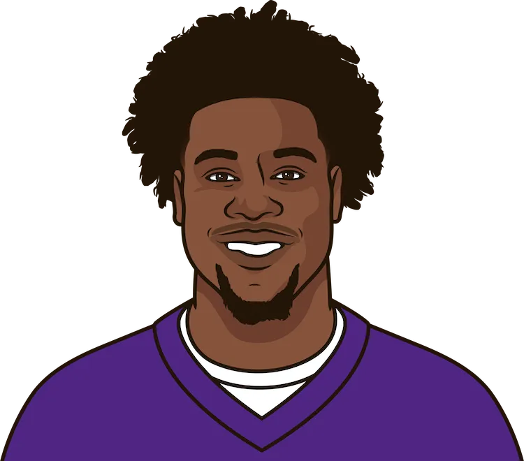 Illustration of N'Keal Harry wearing the Minnesota Vikings uniform