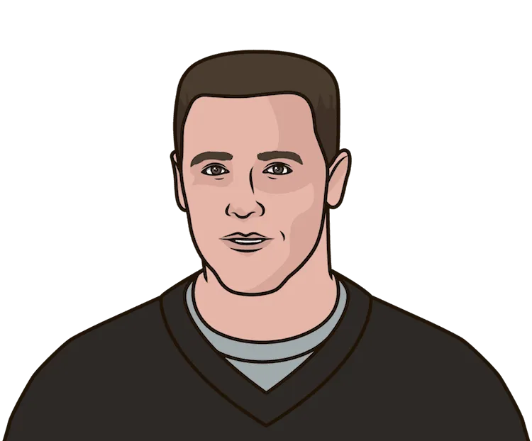 Illustration of Howie Long wearing the Los Angeles Raiders uniform
