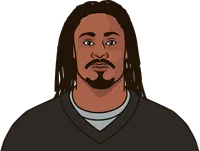 When was the last time Marshawn Lynch had 100 or more rushing yards in a game?