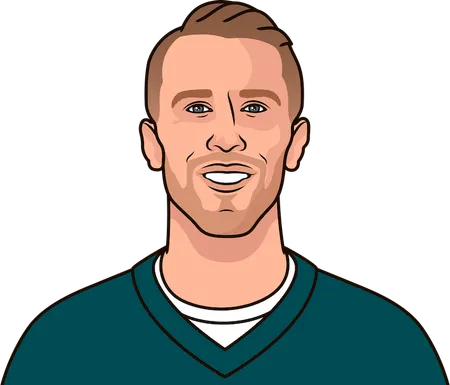 nick foles playoff record eagles