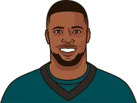 running back with the most total yards in a game last season