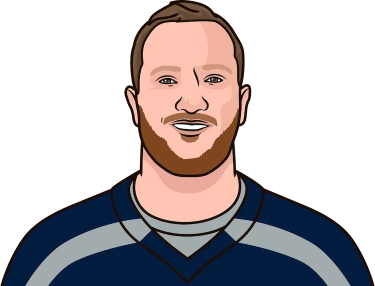 Illustration of Will Dissly wearing the Los Angeles Chargers uniform