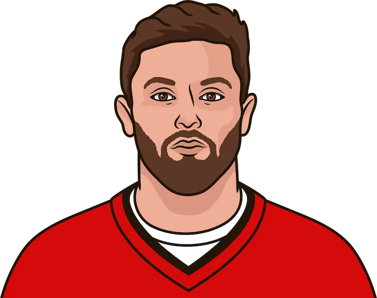 Illustration of Baker Mayfield wearing the Tampa Bay Buccaneers uniform